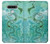 S2653 Dragon Vert Turquoise Pierre Graphique Etui Coque Housse pour LG Stylo 6