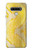 S2713 Serpent jaune imprimé graphique Peau Etui Coque Housse pour LG Stylo 6