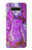 S2907 Violet Turquoise Pierre Etui Coque Housse pour LG Stylo 6