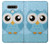 S3029 Bleu mignon Chouette Etui Coque Housse pour LG Stylo 6