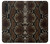 S0553 serpent Peau Etui Coque Housse pour LG Velvet