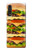 S0790 Hamburger Etui Coque Housse pour LG Velvet