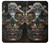 S1685 Crâne Steampunk Etui Coque Housse pour LG Velvet