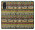 S2860 Boho Hippie Motif aztèque Etui Coque Housse pour LG Velvet