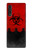S2917 Biohazards Virus Alert Rouge Etui Coque Housse pour LG Velvet