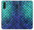 S3047 Vert Sirène écailles de poisson Etui Coque Housse pour LG Velvet