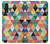 S3049 Triangles Couleurs vibrantes Etui Coque Housse pour LG Velvet
