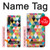S3049 Triangles Couleurs vibrantes Etui Coque Housse pour LG Velvet