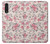 S3095 Motif Rose millésimé Etui Coque Housse pour LG Velvet
