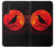 S3328 Corbeau Rouge Lune Etui Coque Housse pour LG Velvet