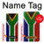 S3464 Afrique du Sud Drapeau Etui Coque Housse pour LG Velvet