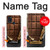 S0270 chocolat Etui Coque Housse pour Samsung Galaxy A21s