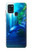 S0385 Dauphin Etui Coque Housse pour Samsung Galaxy A21s
