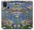 S0997 Claude Monet Nymphéas Etui Coque Housse pour Samsung Galaxy A21s