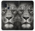 S1352 Lion Visage Etui Coque Housse pour Samsung Galaxy A21s