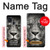 S1352 Lion Visage Etui Coque Housse pour Samsung Galaxy A21s