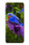 S1565 Oiseau bleu de bonheur Bleu Oiseau Etui Coque Housse pour Samsung Galaxy A21s
