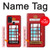 S2059 Angleterre britannique Cabine téléphonique Minimaliste Etui Coque Housse pour Samsung Galaxy A21s