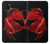 S2092 Rouge Poisson Combattant Etui Coque Housse pour Samsung Galaxy A21s