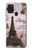 S2211 Carte postale de Paris Tour Eiffel Etui Coque Housse pour Samsung Galaxy A21s