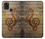 S2368 Note de musique Etui Coque Housse pour Samsung Galaxy A21s