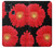 S2478 fleur rouge Daisy Etui Coque Housse pour Samsung Galaxy A21s