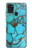 S2685 Aqua Turquoise imprimé graphique Gemme Etui Coque Housse pour Samsung Galaxy A21s
