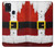 S2846 Costume de Noël Père Noël Rouge Etui Coque Housse pour Samsung Galaxy A21s