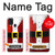 S2846 Costume de Noël Père Noël Rouge Etui Coque Housse pour Samsung Galaxy A21s
