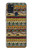 S2860 Boho Hippie Motif aztèque Etui Coque Housse pour Samsung Galaxy A21s