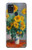 S2937 Claude Monet Bouquet de tournesols Etui Coque Housse pour Samsung Galaxy A21s