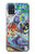 S0588 mur de graffiti Etui Coque Housse pour Samsung Galaxy A51 5G