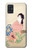 S0889 Japon Kimono Etui Coque Housse pour Samsung Galaxy A51 5G