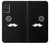S1946 Sir Mustache Minimalisme Etui Coque Housse pour Samsung Galaxy A51 5G
