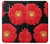 S2478 fleur rouge Daisy Etui Coque Housse pour Samsung Galaxy A51 5G