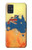 S2494 Australie Drapeau Carte texture de la roche Etui Coque Housse pour Samsung Galaxy A51 5G