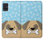 S2669 Mignon os chien pattes Dessin animé Etui Coque Housse pour Samsung Galaxy A51 5G
