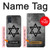S3107 Judaïsme étoile de David Symbole Etui Coque Housse pour Samsung Galaxy A51 5G [pour A51 5G. PAS pour A51]