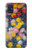 S3342 Claude Monet Chrysanthèmes Etui Coque Housse pour Samsung Galaxy A51 5G