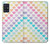 S3499 Motif coloré coeur Etui Coque Housse pour Samsung Galaxy A51 5G