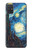 S0582 Van Gogh Starry Nights Etui Coque Housse pour Samsung Galaxy A71 5G