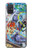 S0588 mur de graffiti Etui Coque Housse pour Samsung Galaxy A71 5G