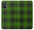 S2373 Motif vert Tartan Etui Coque Housse pour Samsung Galaxy A71 5G