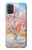 S2450 Van Gogh Fleur de Pêcher Etui Coque Housse pour Samsung Galaxy A71 5G