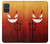 S2454 Rouge mignon petit diable Dessin animé Etui Coque Housse pour Samsung Galaxy A71 5G