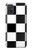 S2492 Noir et blanc Damier Etui Coque Housse pour Samsung Galaxy A71 5G