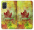 S2523 Canada Feuille d'érable d'automne Etui Coque Housse pour Samsung Galaxy A71 5G