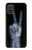 S3101 X-ray doigts Signe de paix Etui Coque Housse pour Samsung Galaxy A71 5G