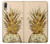 S3490 ananas or Etui Coque Housse pour Sony Xperia L3