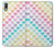 S3499 Motif coloré coeur Etui Coque Housse pour Sony Xperia L3
